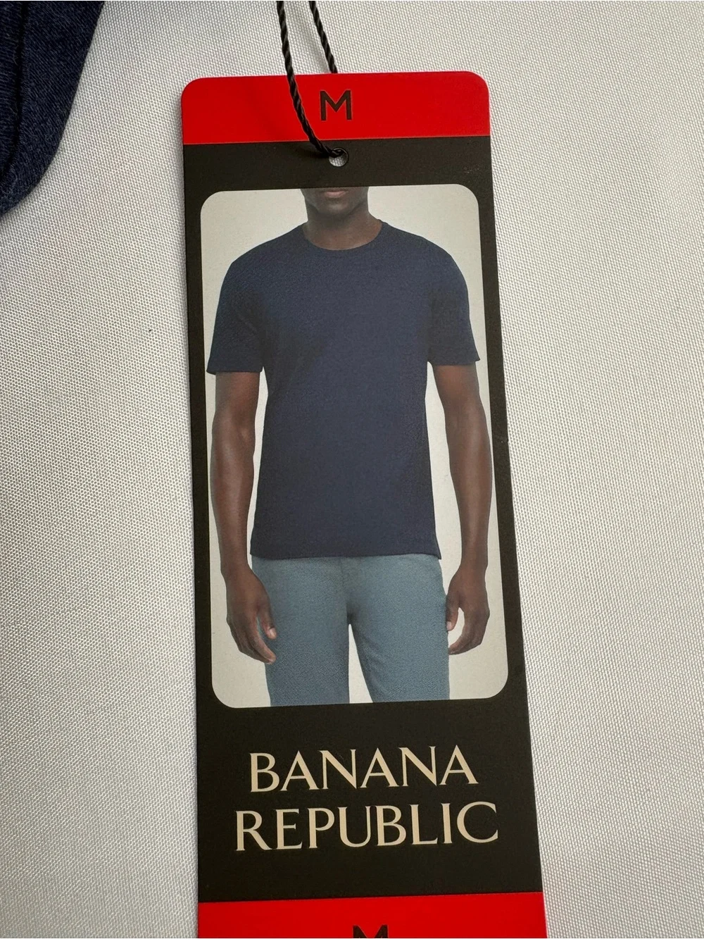 Banana Republic Dark Navy Short Sleeve Crew Tee